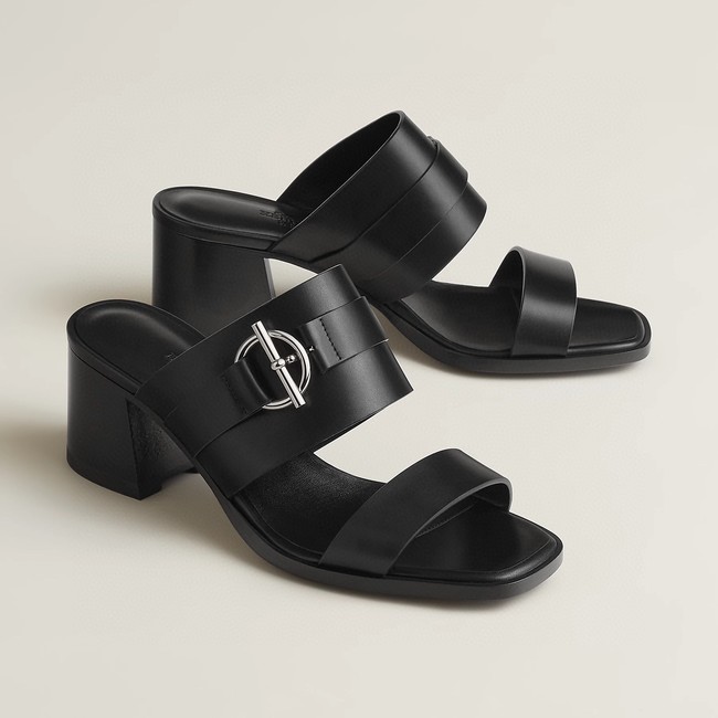 Hermes WOMENS SANDAL Heel 6.5CM 55861-5