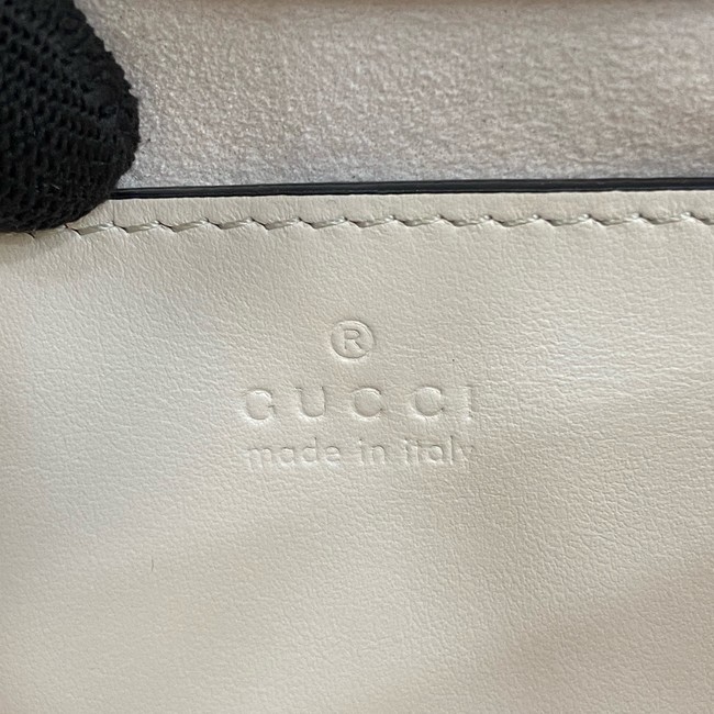 GUCCI GG MARMONT MINI TOP HANDLE BAG 811238 Beige