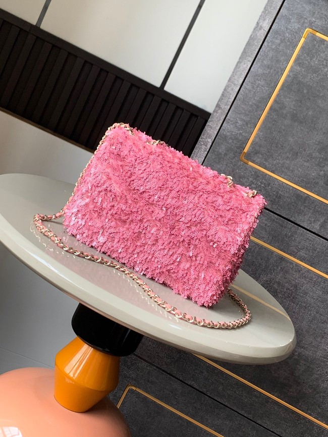 Chanel FLAP BAG AS4561 pink
