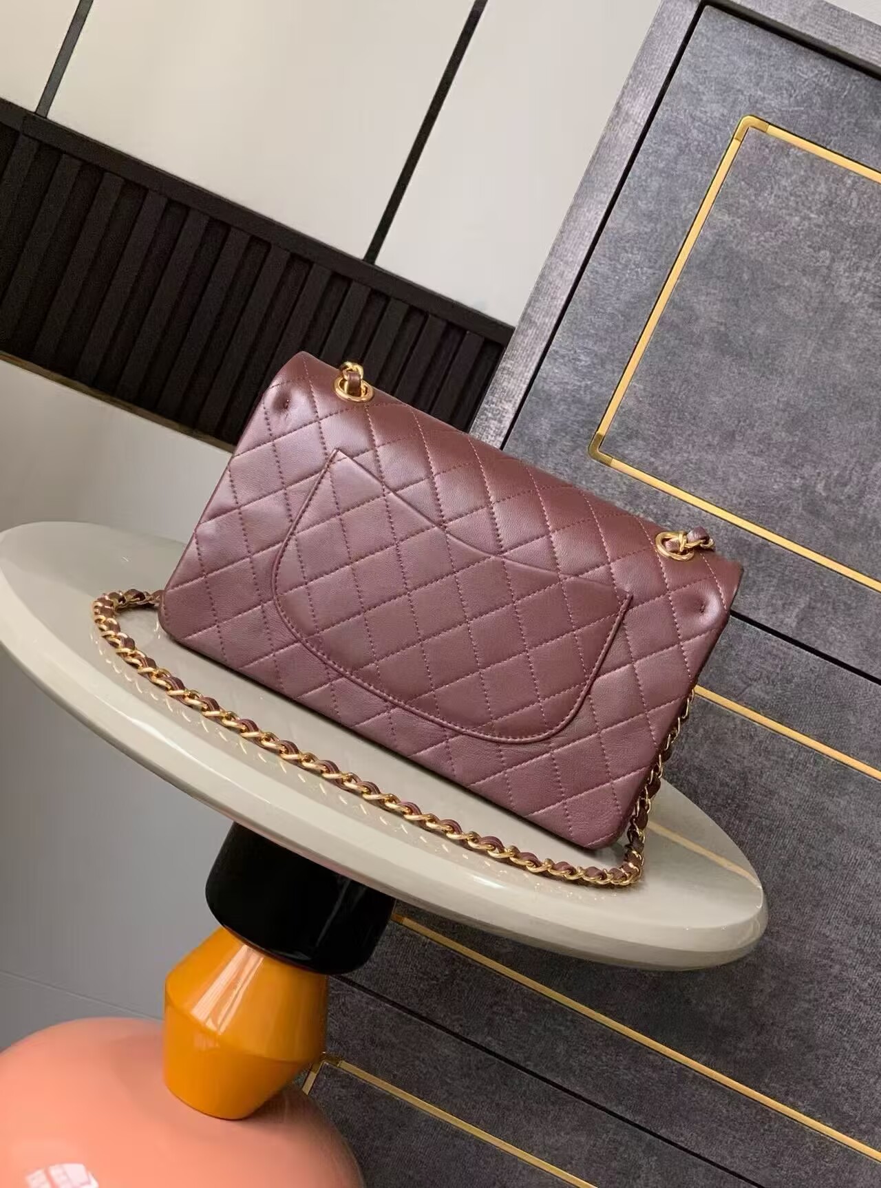 Chanel CLASSIC Original Leather11.12 HANDBAG 1112 Brown