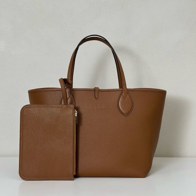 Gucci Totissima large reversible tote bag 839112 brown