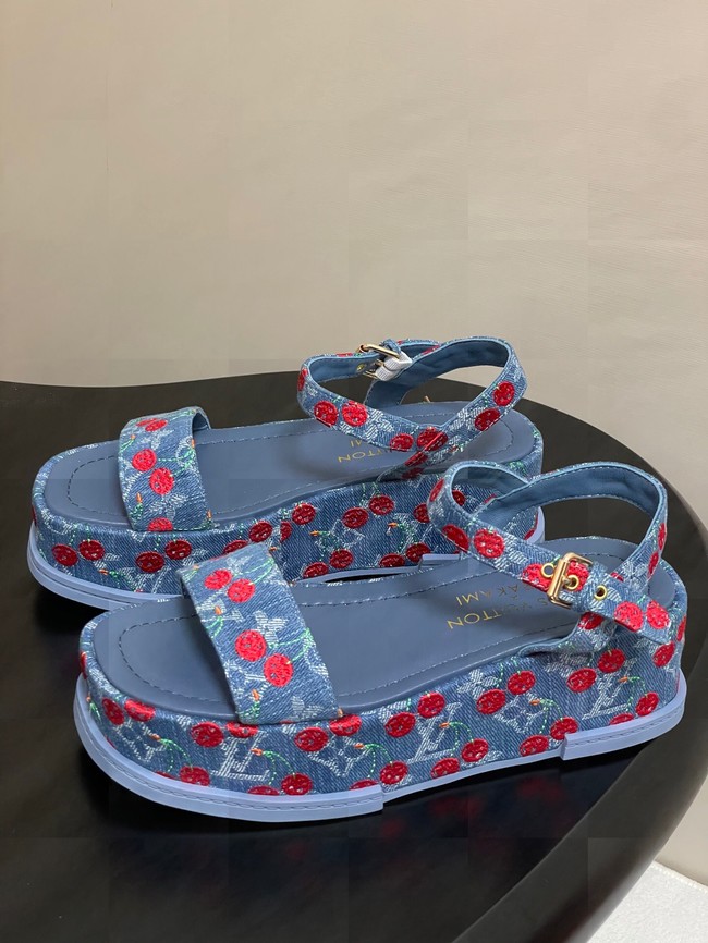 Louis Vuitton Maya Platform Sandal 44975-5