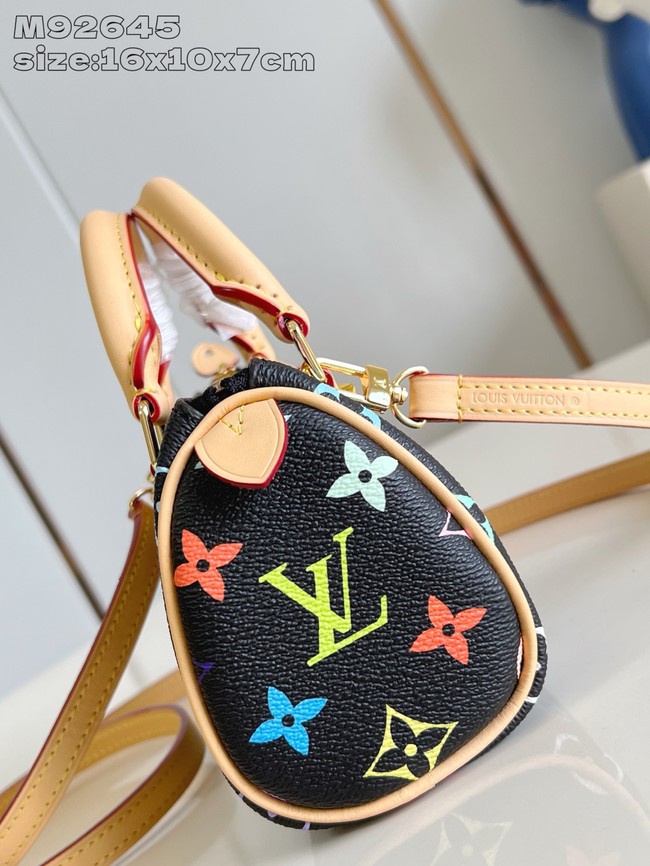 Louis Vuitton NEW Nano Speedy M92645 black
