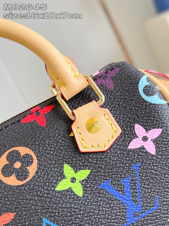 Louis Vuitton NEW Nano Speedy M92645 black
