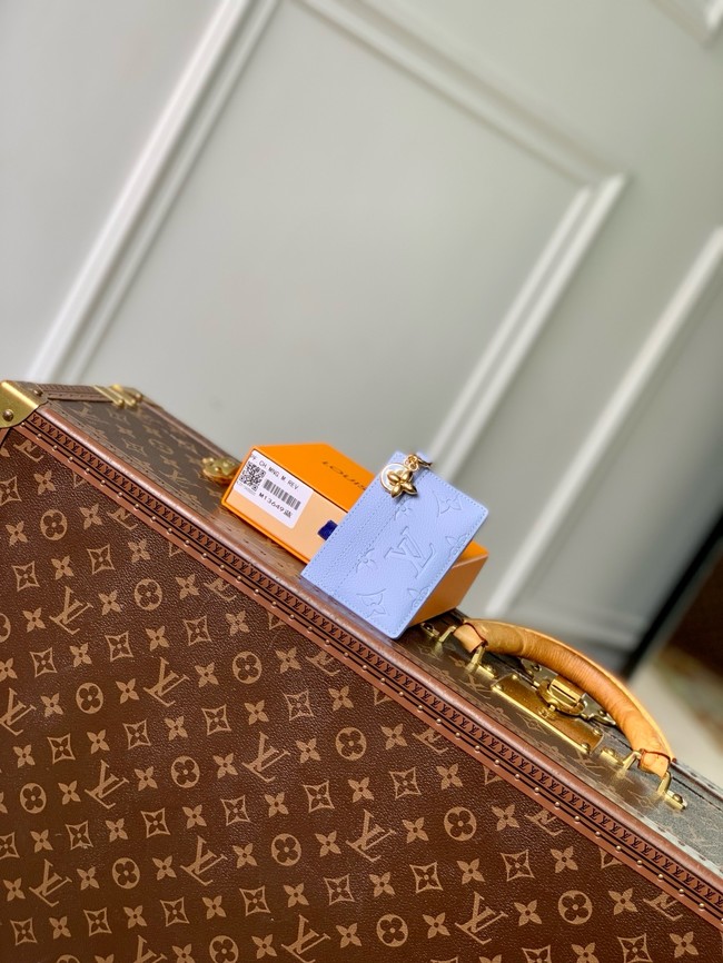 Louis Vuitton LV Charms Card Holder M13649 Pale purple