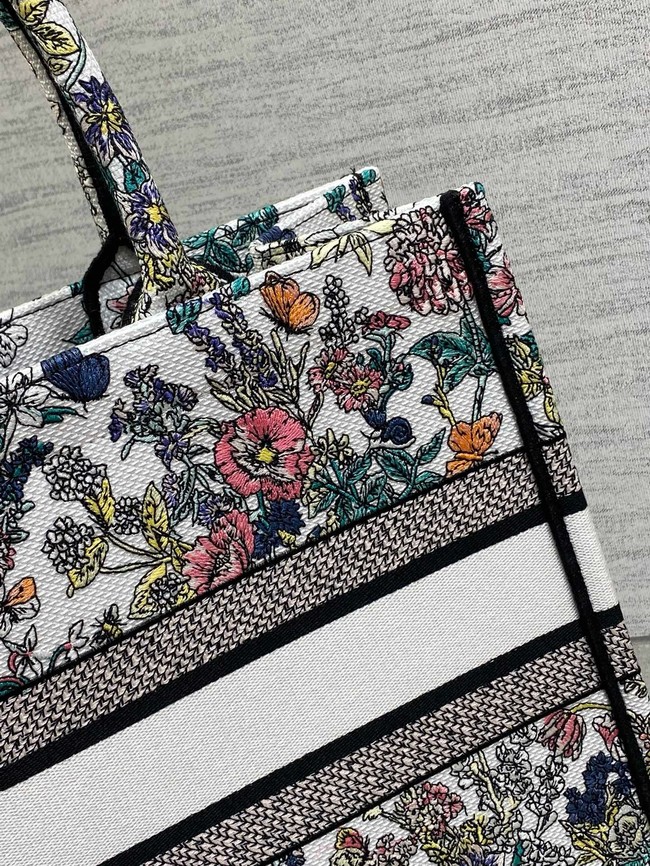 Dioriviera Medium Dior Book Tote Embroidery M1296ZEZG-2