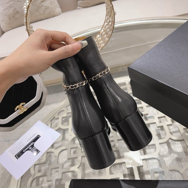 Chanel Ankle Boot Calfskin 45125-6
