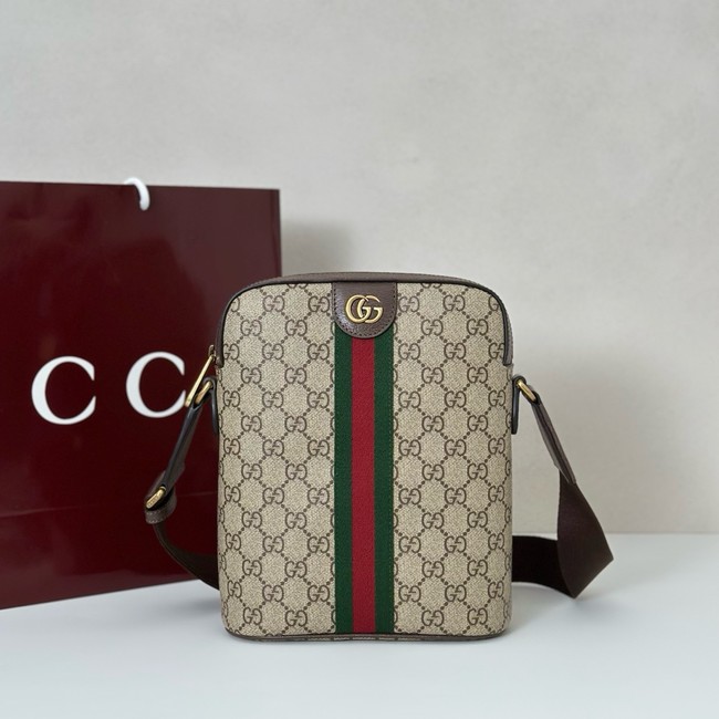 Gucci Ophidia small slingbag 839103 dark brown