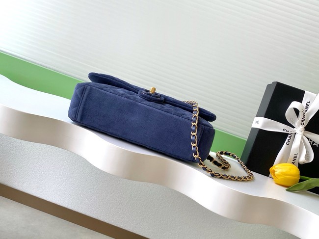 CHANEL Flap Bag AS5987 blue