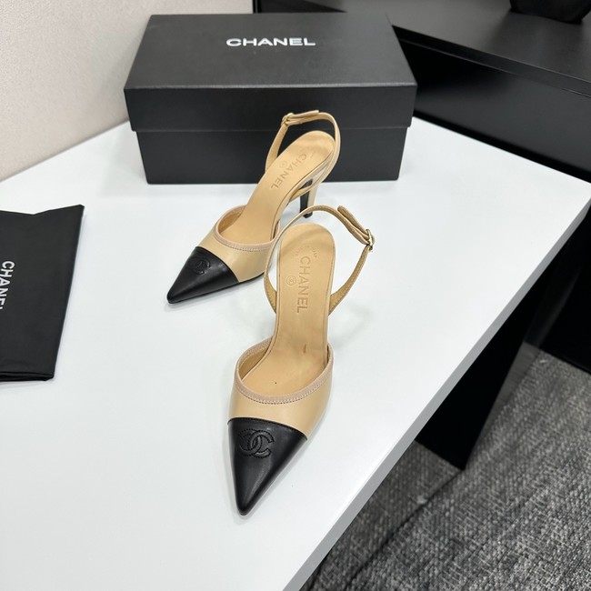 Chanel Slingbacks Iridescent Lambskin 55734-2