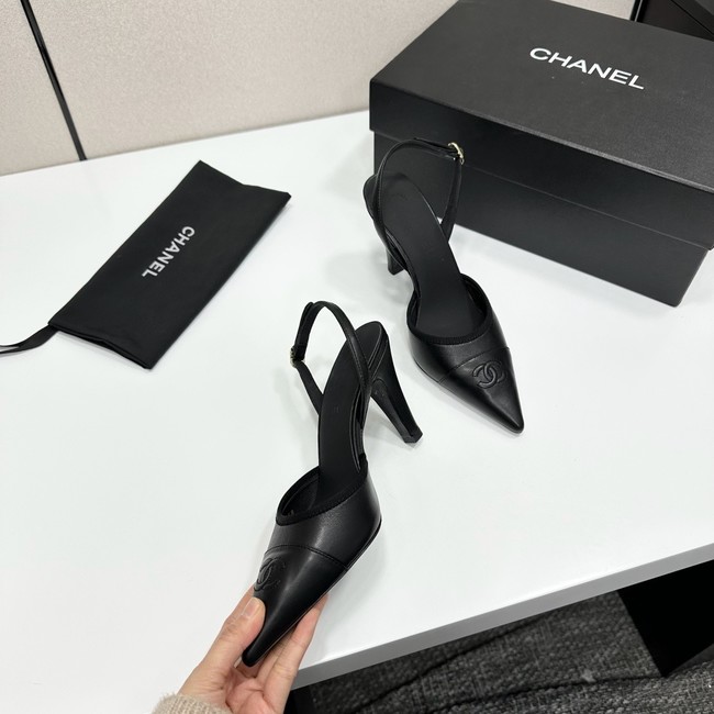 Chanel Slingbacks Iridescent Lambskin 55734-3
