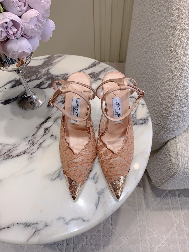 Jimmy Choo slingback pumps in satin crepe 55743-2
