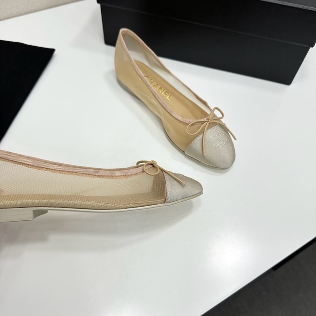 Chanel Ballet flats Mesh & Grosgrain G02819-2