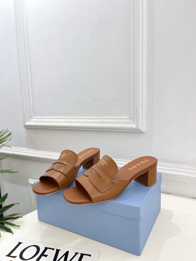 Prada Slippers Heel Height 4.5CM 66953-1