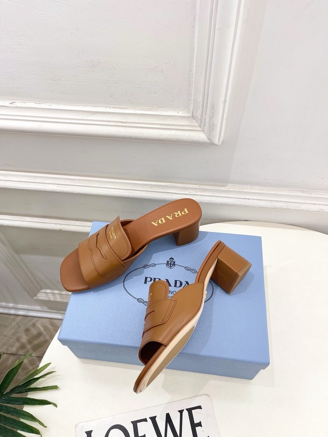 Prada Slippers Heel Height 4.5CM 66953-1