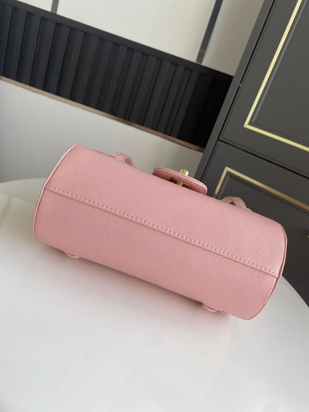 Chanel 26S Preppy Coco Top Handle Bag A53203 Pink